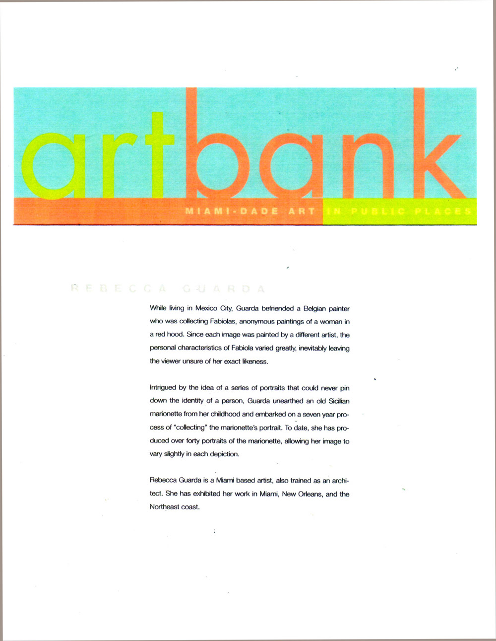 Art Bank 1